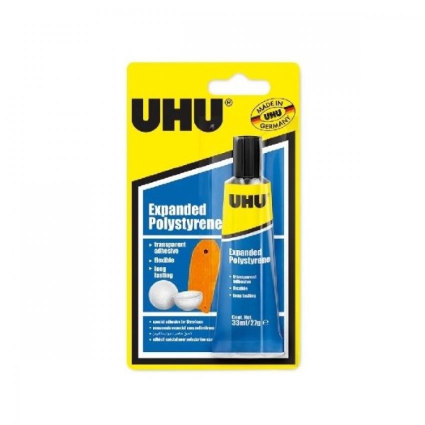 UHU EXPANDED POLYSTYRENE 33ML 25257