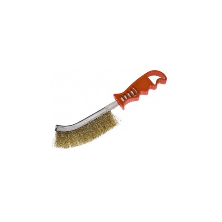 OCELOVÝ KARTÁČ PLAST BAR.DRÁT