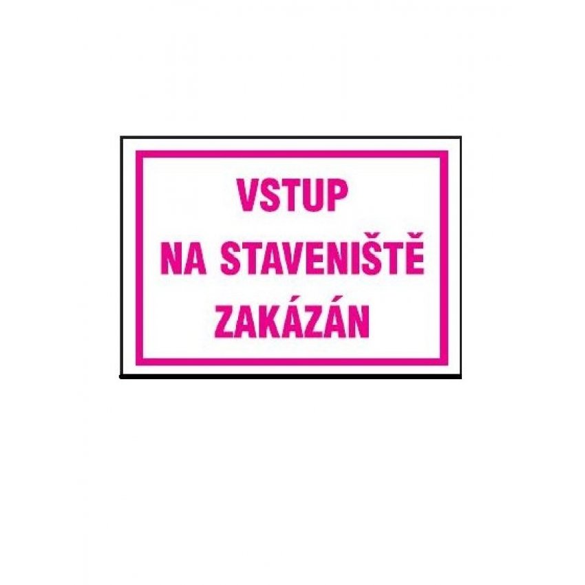 TABULKA VSTUP NA STAV. ZAKÁZÁN 71870