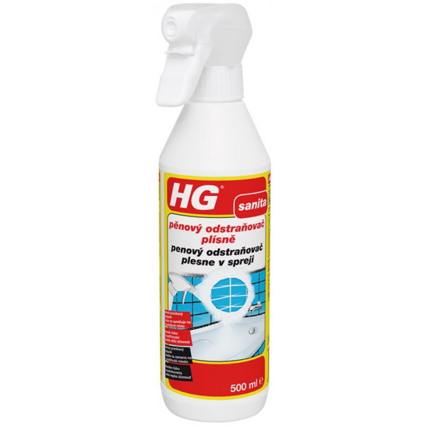 HG PĚNOVÝ ODSTRAŇOVAČ PLÍSNĚ 500ML