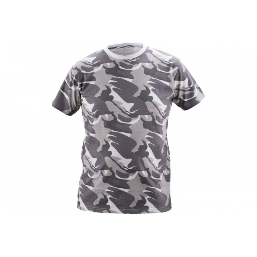 TRIČKO CRAMBE CAMOUFLAGE ŠEDÁ