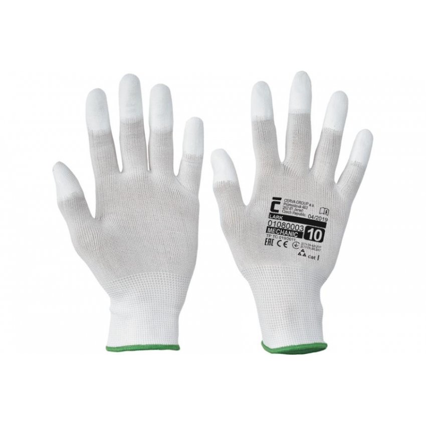 RUKAVICE LARK NYLON POLYUR. PRSTY 8