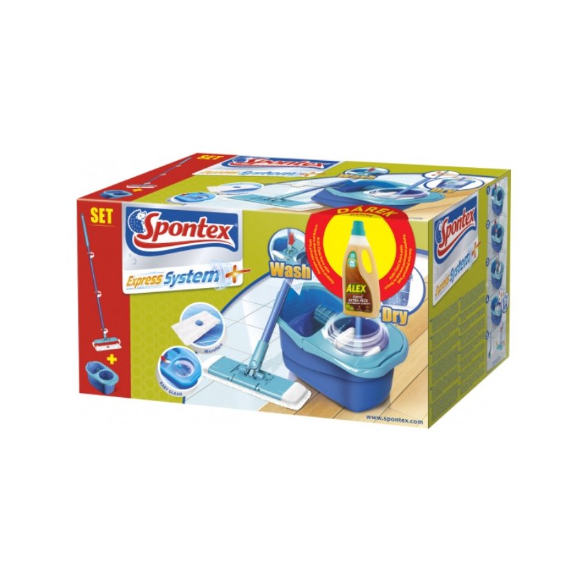 SPONTEX EXPRESS SYSTEM MOP+KBELÍK+NN