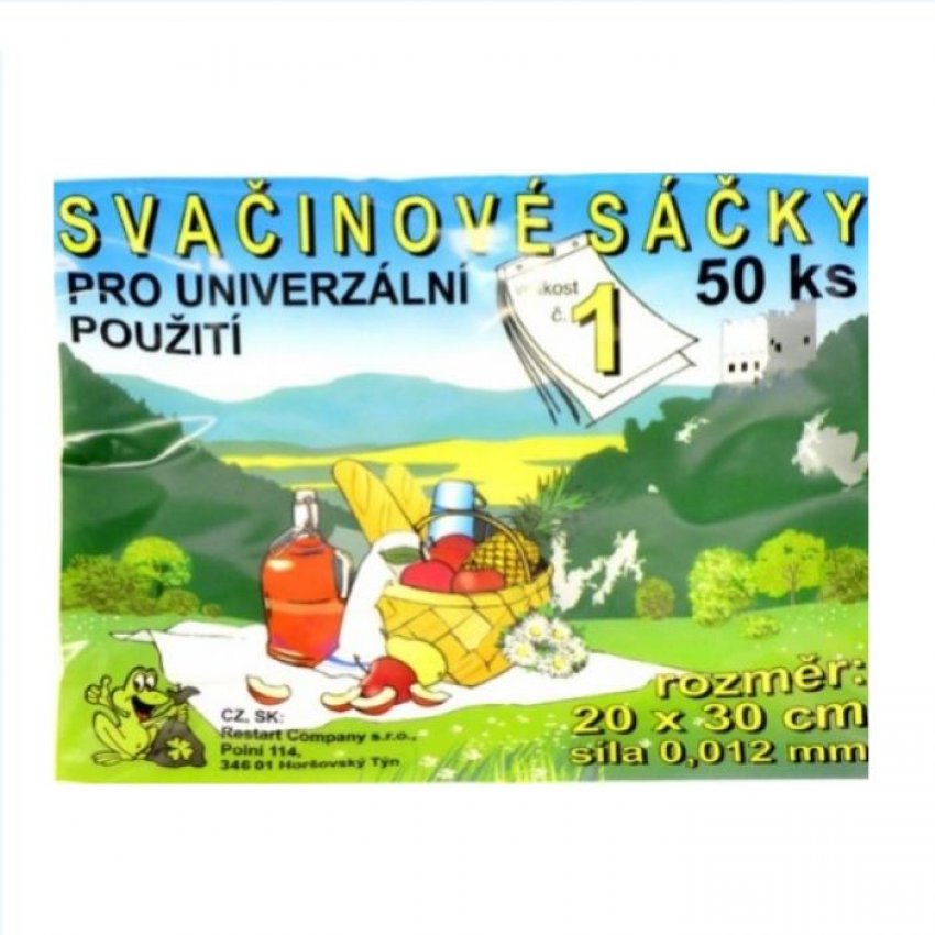 MIKR. SÁČKY SVAČINOVÉ 20X30CM 50KS