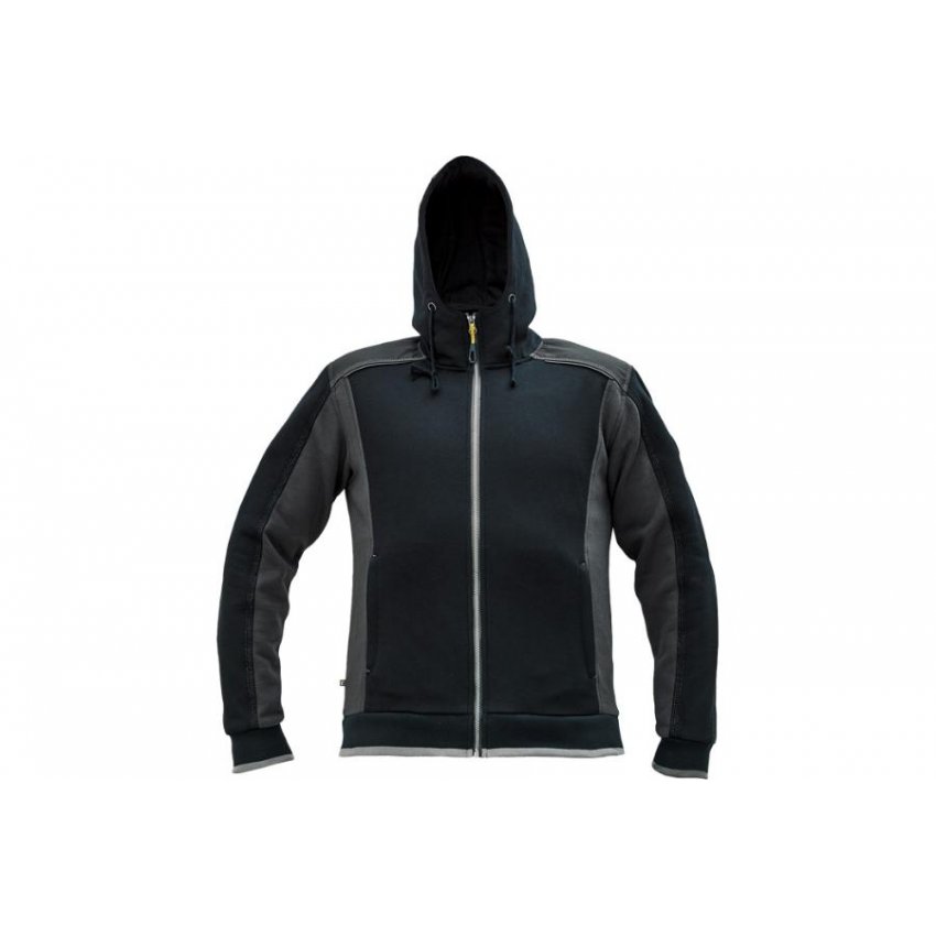 MIKINA DAYBORO S KAPUCÍ ČERNÁ