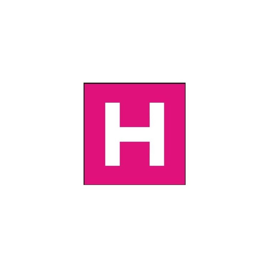 TABULKA SYMBOL HYDRANT 210X210MM 72801