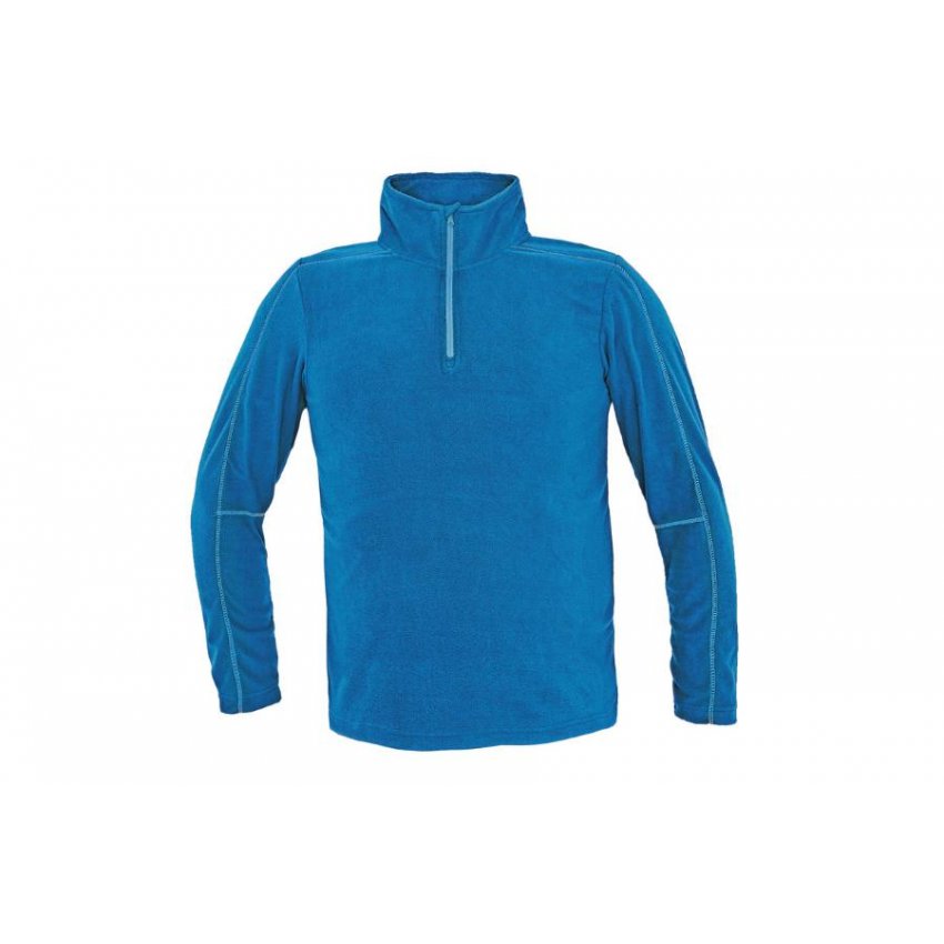 MIKINA WELBURN FLEECE MODRÁ
